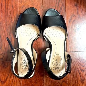 Rosetta black sandals